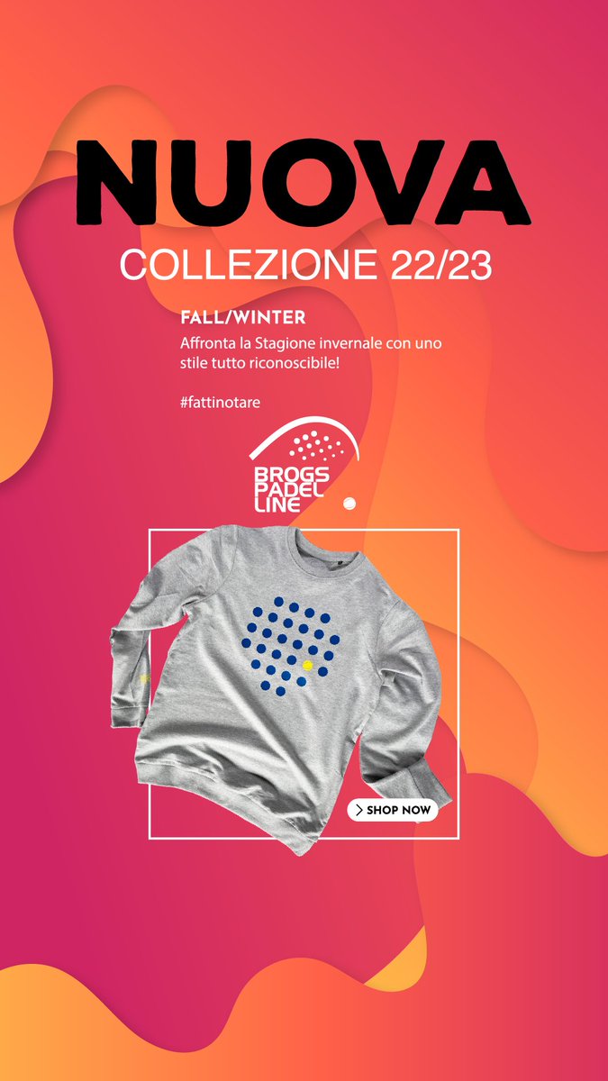 BrogsLine's tweet image. New Collection FW22 is coming!
#fattinotare 
#padel #PadelFemenino #lovepadel #brogs #padelman