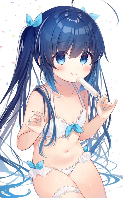 #あなたのあお色の作品を見せてください 