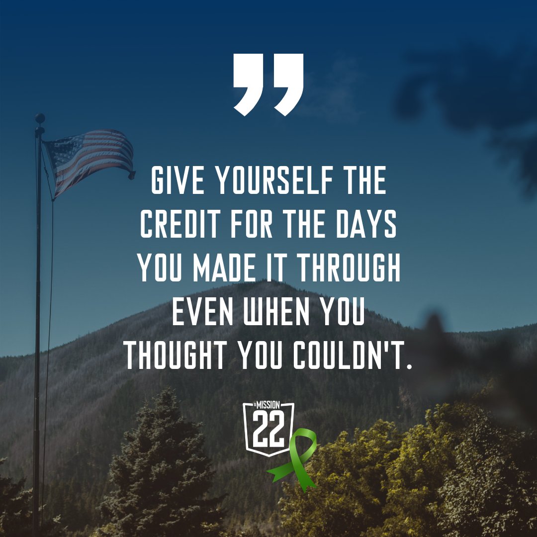 Mission22's tweet photo. #WorldMentalHealthDay is a big deal to Mission22. Our org exists to support Veterans in their struggles with PTS, TBI, and MST through programs that provide long-term healing. If you're struggling, we see you and support you. 

#UnitedWeHeal #VeteranWellness #EliminateTheWait https://t.co/c1k7vJa5tn