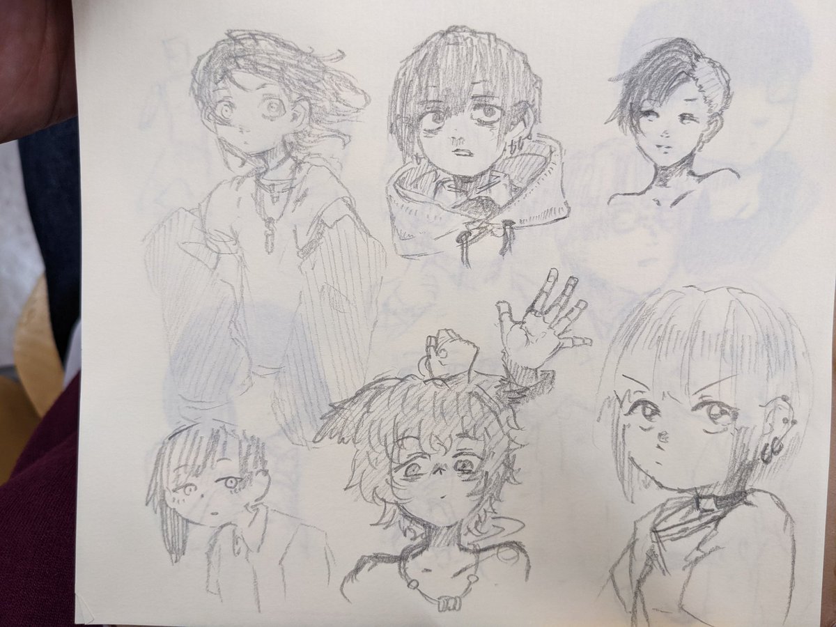 最近の絵たち(一部模写) 