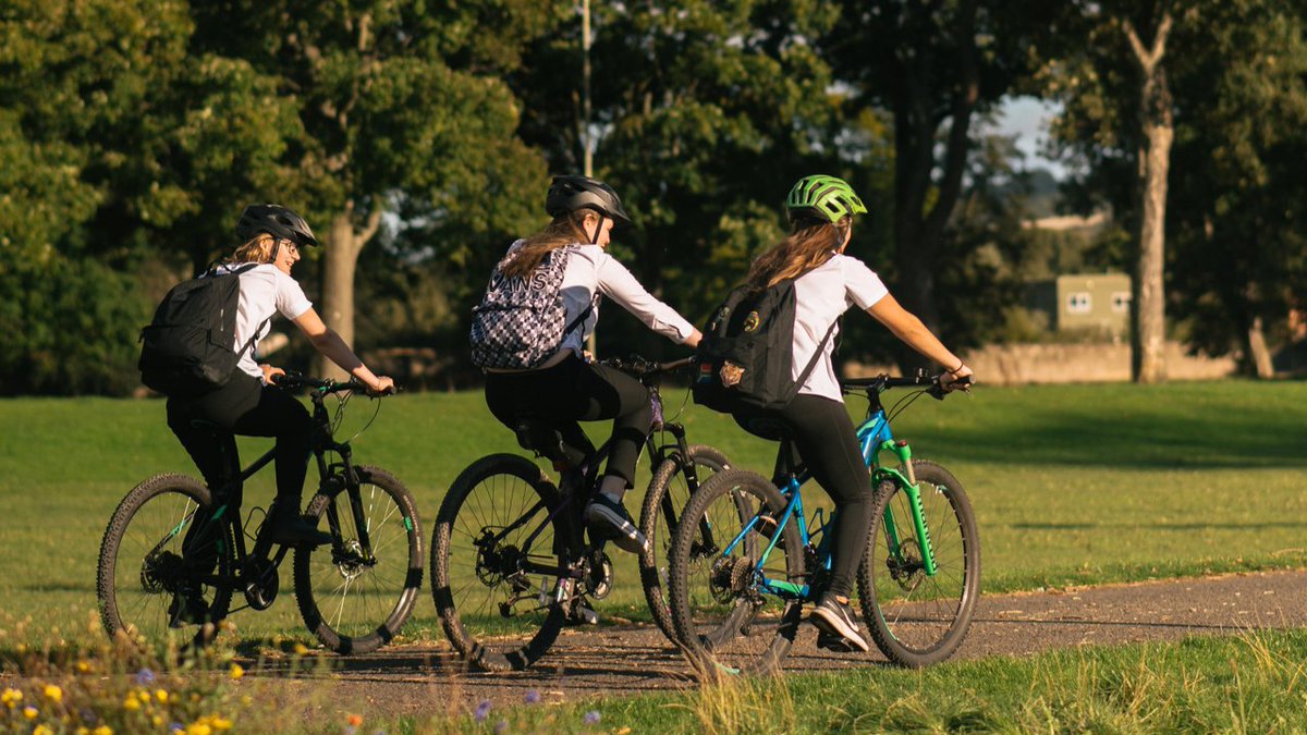 WWCTrustScot's tweet photo. Schools have a key role to play in encouraging more teenage girls to cycle.

As part of the #AndSheCycles campaign, we are offering up to £2000 per group to help purchase bikes, helmets and more.

Find out how to apply here: https://t.co/pq5fKoJYkZ https://t.co/cLIXsYNSE3