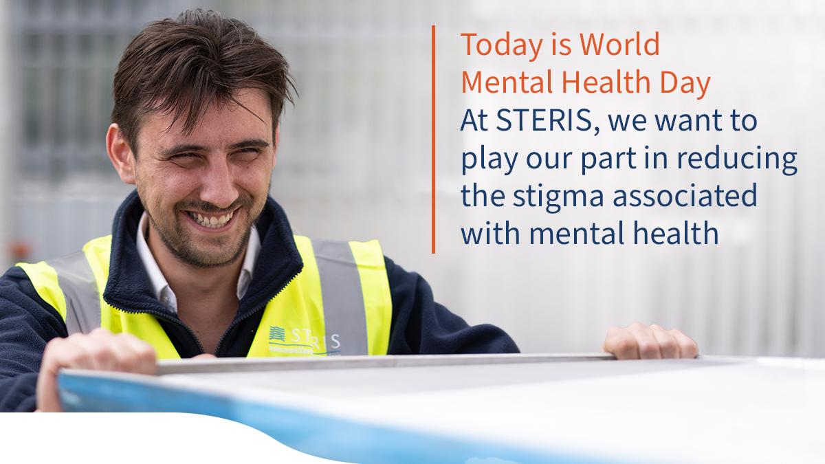 At STERIS UK, we place importance and value on our Associates' mental health and wellbeing. Alongside training and awareness programmes, we launched our mental health policy last year and continue to champion openness and positive dialogue regarding mental health and wellbeing.