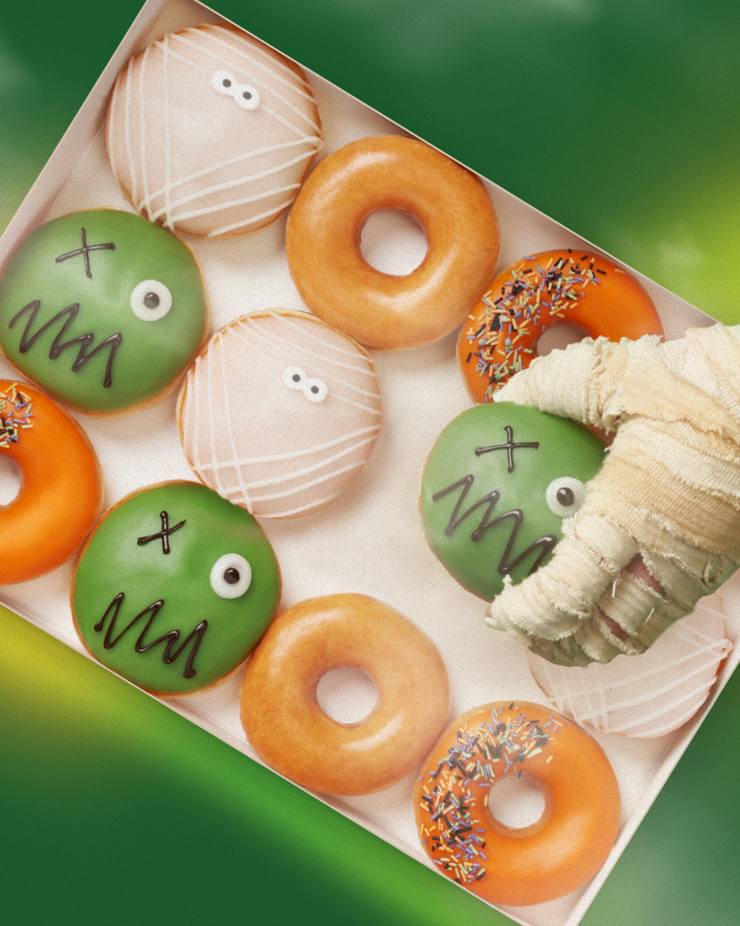 Krispy Kreme UK on Twitter "Krispy Skremes are here! 🎃 The choice is yours... Undead Ned 🧟