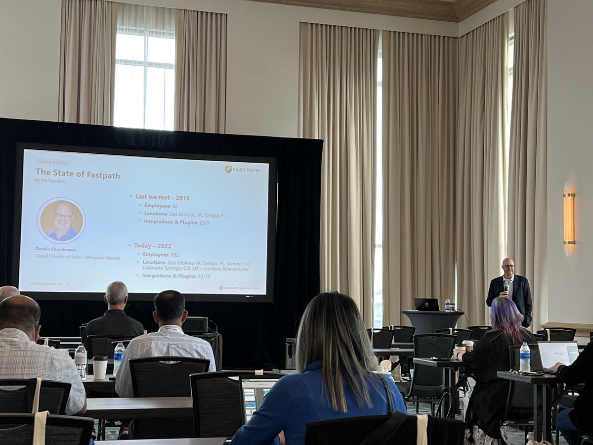 Kicking off #MySummit NA week with @gofastpath User Group Day this morning.  Lots changed since we last had a FPUG gathering at Summit. <a href="/djchristiansen/">Dennis Christiansen</a> covering the State of Fastpath to start the day.