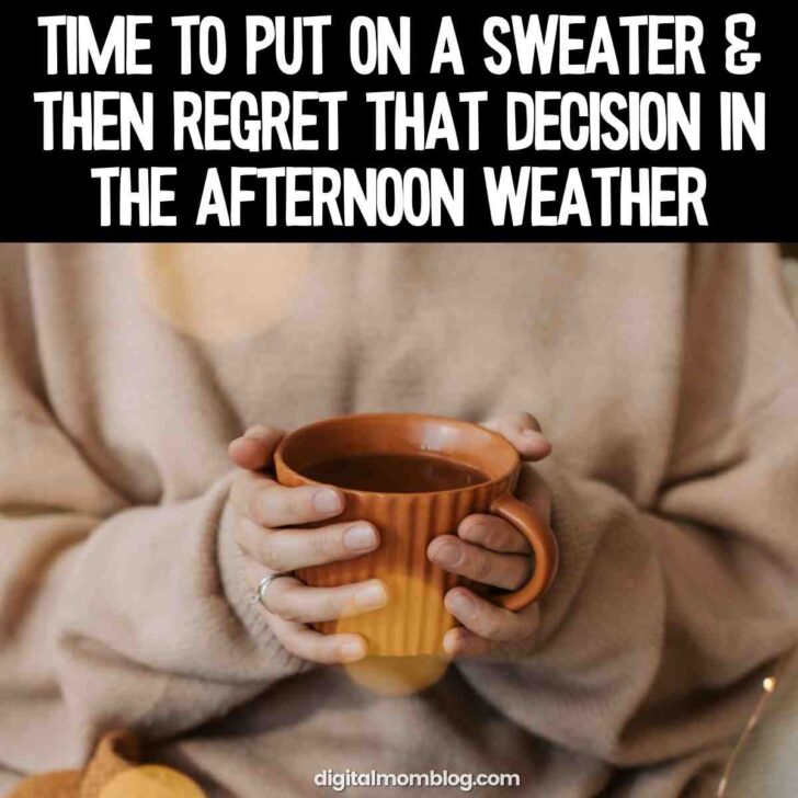 Anyone else ready for it to FEEL like Spooky Season?? No, just me... That's Okay! 🍁🎃🍂 #sweaterweather #spookyvibes