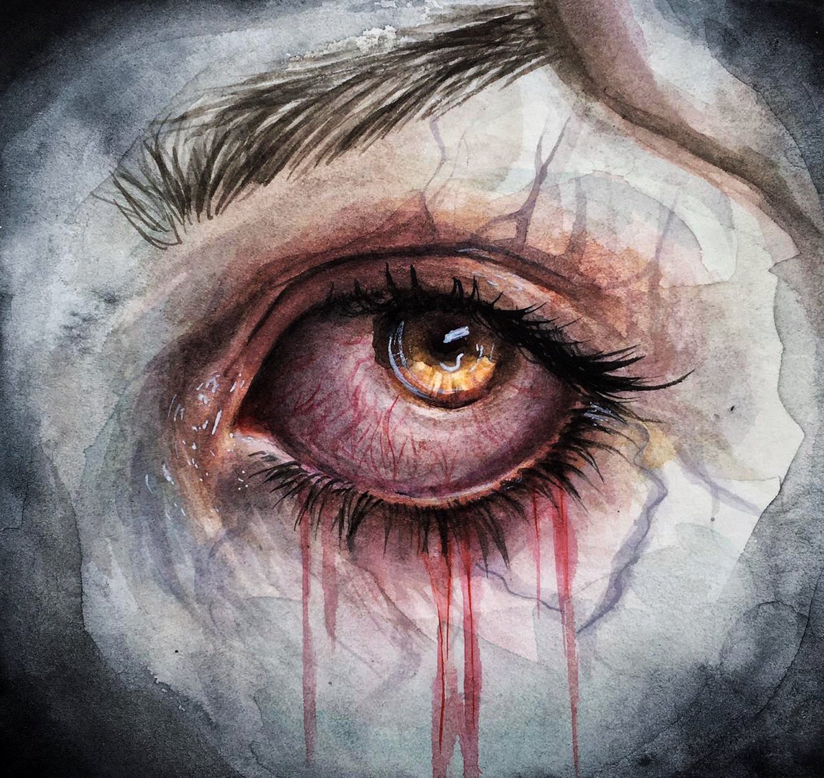 🧛🏻‍♀️Three grim works are available on my OpenSea🖤
💎🖤0.04 ETH-0.08 Eth🖤💎

-I love the gloomy atmosphere with all my heart, a watercolor eye and two digital illustrations are presented here. Do you like such works?

opensea.io/ADI_GRADI

#nft #NFT #NFTFam #NFTcollections