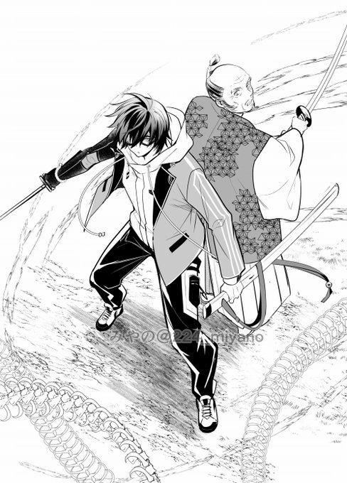 忠政さんと桑名くん 遡行軍から助けたところ何も言ってないのに持ってる本体.. みやの＠ネタバレあります+誤字すみません さんのマンガ