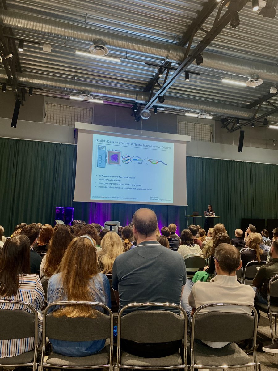 Sahar_Ardabili's tweet photo. It was interesting to hear how single cell methods are being applied in field of immunology at Karolinska inflammation and immunology conference (KiiM) last week. It was 2-days of interesting talks, posters and interactions with dedicated researchers.
#KiiM https://t.co/kaEGAd0H1O