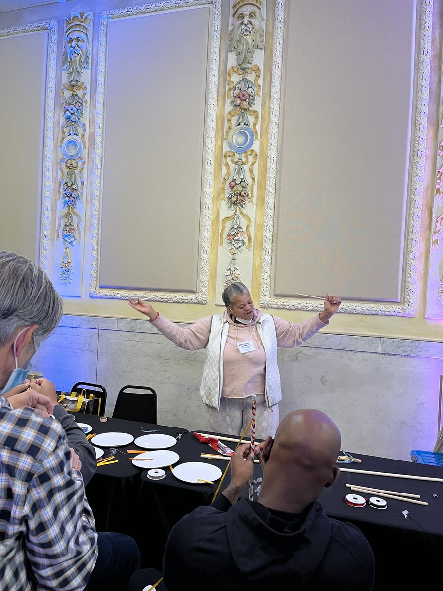 ArtsEdCollab's tweet photo. We’re enjoying our Dance Implements session with @RealPearlStyle! #ACTIVATEArtsLearning #ArtsEd https://t.co/InvLTrVG1K