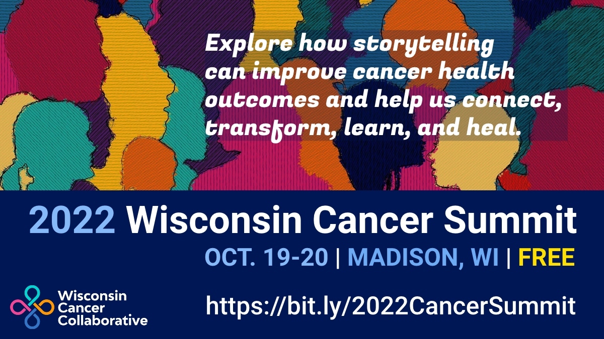 WisconsinCancer's tweet image. Attending the Wisconsin Cancer Summit? You won't want to miss our opening event on 10/19! Join us for a powerful performance from the @WisconsinStory Project that honors the personal stories of people affected by cancer. Attendance is free, register here: wicancer.org/cancer-stories/