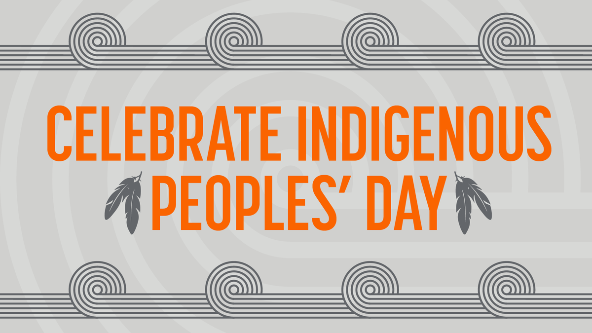 Today is Indigenous Peoples' Day and we would like to recognize, celebrate, and reflect on the history, impact and resilience of Indigenous people-past, present and future.