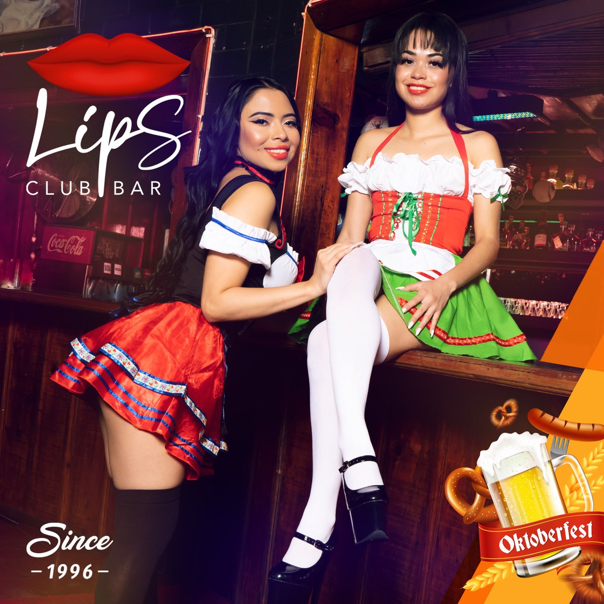 LIPS CLUB BAR on Twitter "🍺 OKTOBERFEST 🍺 Ladies Night💃🔥🕺 Ellas entran