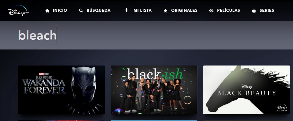 ArkairNDragbyss's tweet photo. Gracias por tanto Disney+ españa. Como siempre a jodernos y a ver bleach pirata https://t.co/rsDqX4nBQr