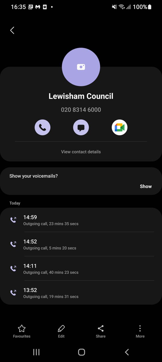 TitoMutunga1511's tweet photo. @LewishamCouncil That's a log of how long I spent on the phone trying to get through to your team. At no point was I even close to speaking to someone. https://t.co/cvZcy4CPhq