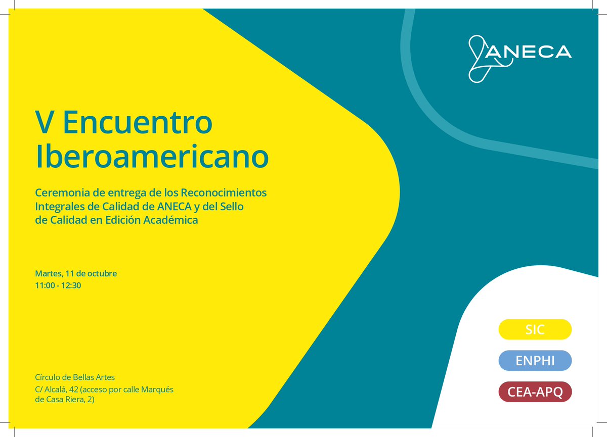 ANECA tweet media