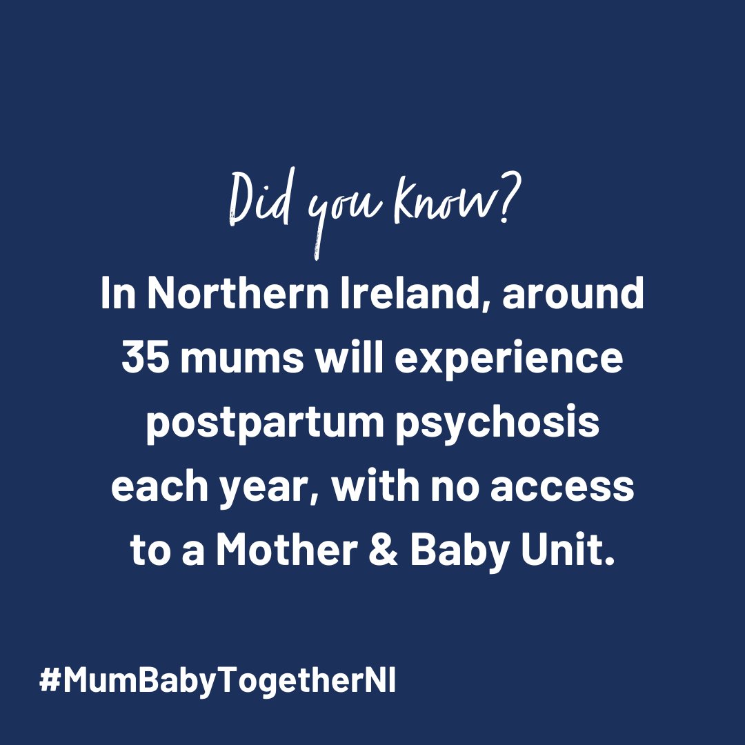 The most terrifying thing about this statistic is that mums told @WRDA_team @ActionOnPP they didn't know we had no Mother & Baby Unit in NI, until they needed it themselves. It's #WorldMentalHealthDay It's time to deliver an MBU @RobinSwannMoH @healthdpt #StrongerFromTheStart