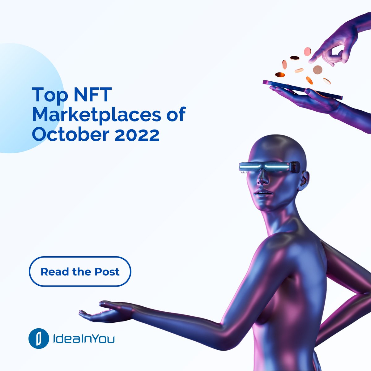 IdeaInYou's tweet photo. If you’re looking to get involved in the #NFT market, it’s worth choosing the best NFT #marketplace for your #investment needs. To help you gain a clearer understanding, let’s dive in and review each platform individually ➡️ https://t.co/n3JHXdRryV

#cryptocurrency #binance https://t.co/feOXH1AAS9