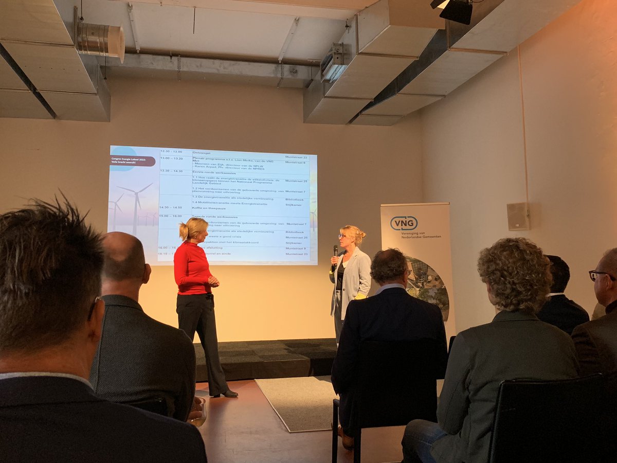Start VNG-congres Energie Lokaal: zorgen voor verbinding tussen energietransitie, warmtetransitie, mobiliteit, stikstof. Wat is de rol van de gemeenten?
