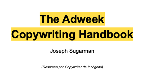 luisgarau_'s tweet photo. El mejor libro para empezar en el copywriting es 'The Adweek Copywriting Handbook' de Joseph Sugarman, pero solo está en inglés.

Por eso, he traducido las ideas principales en un resumen.

¿Lo quieres GRATIS?

✅ Sígueme (necesario), haz RT en este tuit y te lo envío por DM. https://t.co/2eUoATRzHn