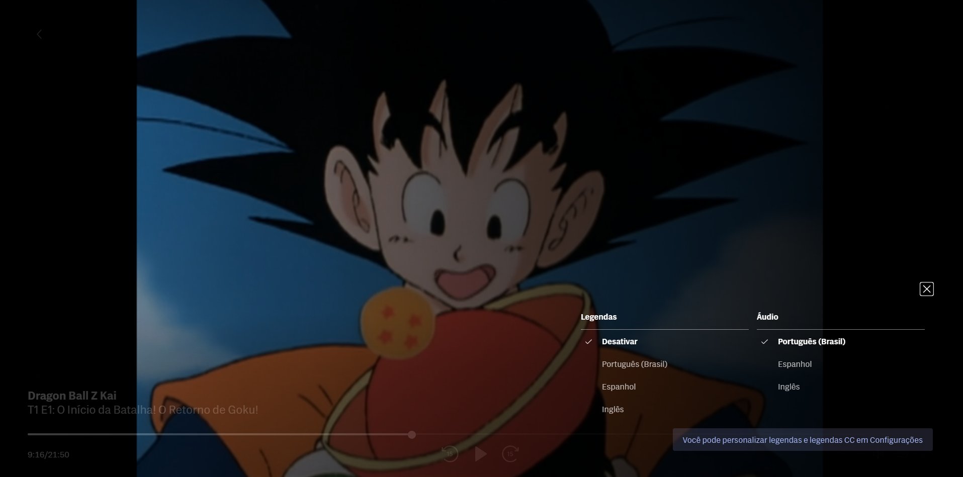 DRAGON BALL KAI - ABERTURA EM PORTUGUÊS (BR