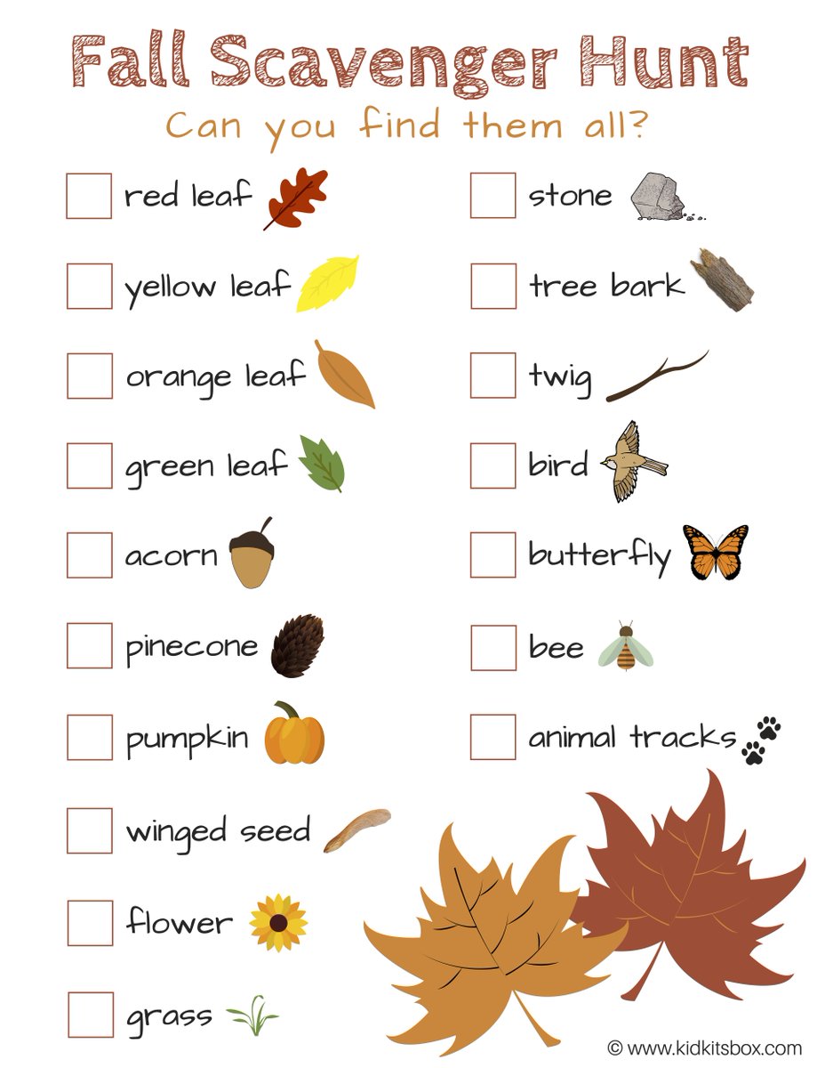 PVLiteracy's tweet photo. Music Monday: 🍂Happy Fall, Little Braves!🍂 Who’s ready for a fall fun scavenger hunt? It’s a great way to soak in the sights, smells, and sounds of autumn.🍁🍃 Enjoy listening and dancing to https://t.co/HKkzaX1SkC after your hunt! https://t.co/ueW6RsxD2d
