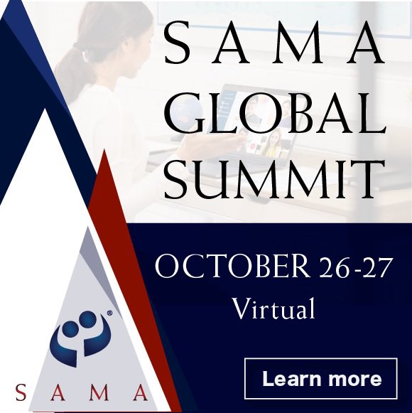 SAMA Global Summit 𝘊𝘰𝘭𝘭𝘢𝘣𝘰𝘳𝘢𝘵𝘪𝘷𝘦 𝘓𝘦𝘢𝘥𝘦𝘳𝘴𝘩𝘪𝘱: 𝘏𝘰𝘸 𝘭𝘦𝘢𝘥𝘦𝘳𝘴 𝘢𝘯𝘥 𝘚𝘈𝘔𝘴 𝘤𝘢𝘯 𝘱𝘢𝘳𝘵𝘯𝘦𝘳 𝘵𝘰 𝘣𝘢𝘭𝘢𝘯𝘤𝘦 𝘩𝘪𝘨𝘩 𝘱𝘦𝘳𝘧𝘰𝘳𝘮𝘢𝘯𝘤𝘦 𝘢𝘯𝘥 𝘸𝘰𝘳𝘬-𝘭𝘪𝘧𝘦 𝘢𝘭𝘪𝘨𝘯𝘮𝘦𝘯𝘵 @ShakBharmal @SummitGroupInc strategicaccounts.org/en/events/2022…