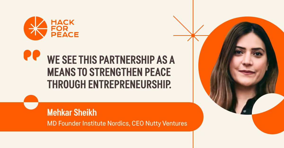 sigmaswgroup's tweet photo. Nutty Ventures & Founder Institute Nordics partner with Sigma Software to run the #hackforpeace hackathon.
They want to enable individuals to create meaningful solutions for the betterment of humanity & the planet.
Proud to have such amazing partners! Thanks for your support! https://t.co/T5y5ZSomE8