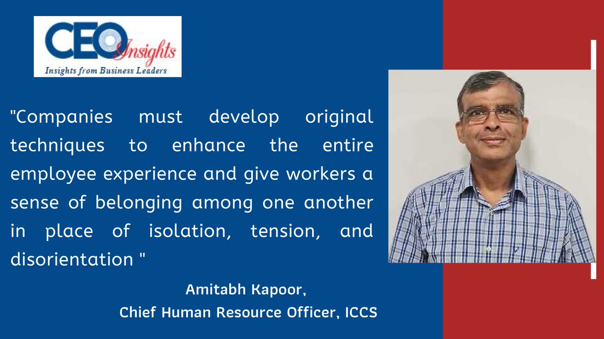 CEO__Insights's tweet image. Every organization recognizes the value of human resource management.

Great Insights By Amitabh Kapoor, Chief Human Resource Officer, ICCS -Business Process Management Company

Read more: cutt.ly/UBk68Cw

#humanresource #business #ReduceData #PaperlessDocumentation