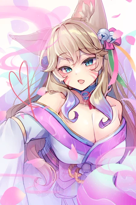 Spirit Blossom Ahri#ArtofLegends  #LeagueOfLegends #LeagueOfLegends #Ahri 