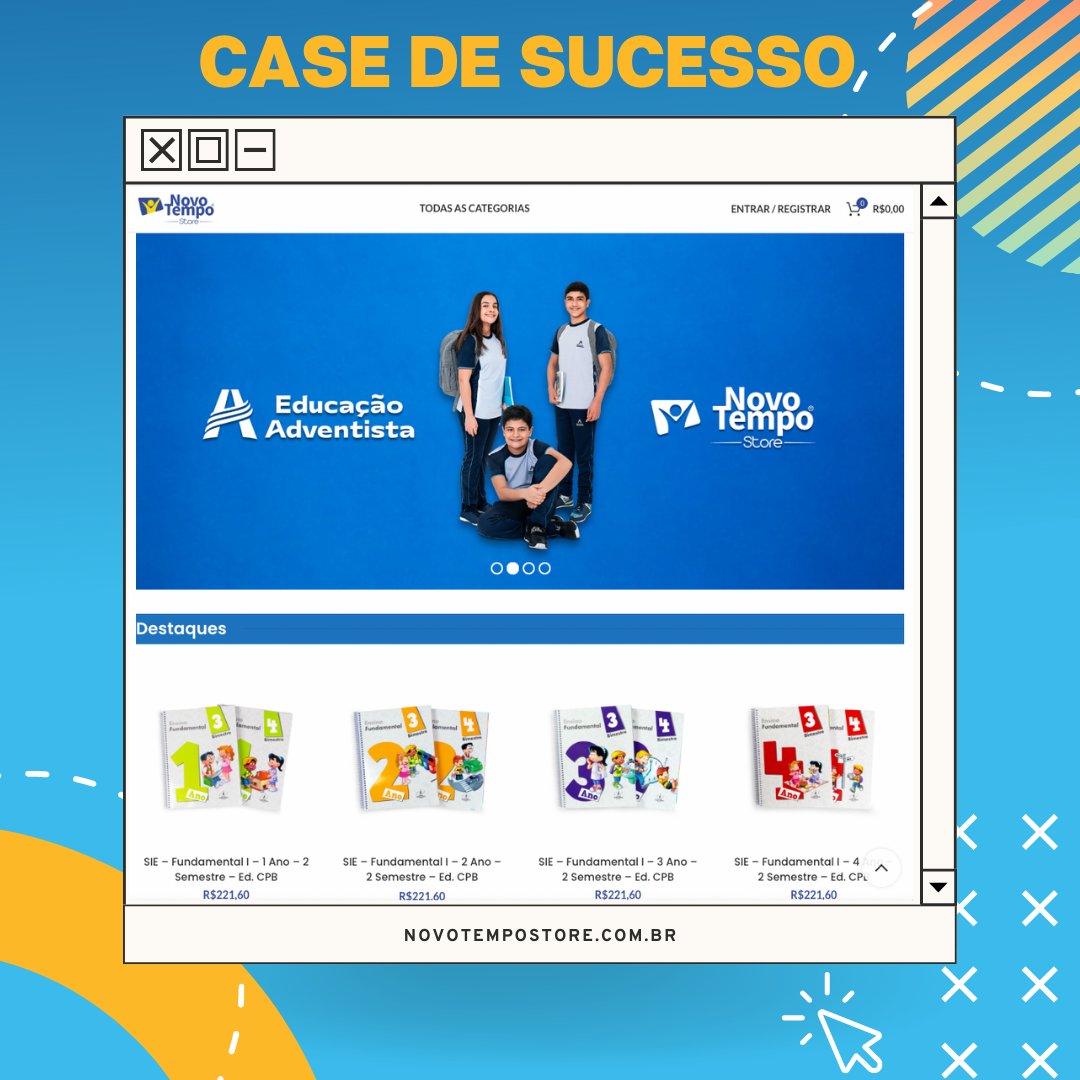 rdorval's tweet photo. Loja virtual Novo Tempo da Associação Central Amazonas da IASD. Vende material escolar, uniformes e livros didáticos para todo o Estado do AM.
Conheça: https://t.co/gEYQDOThtS

#lojavirtual #ecommerce #vendas #educação #adventista #uniforme https://t.co/5s3oiZPvI5