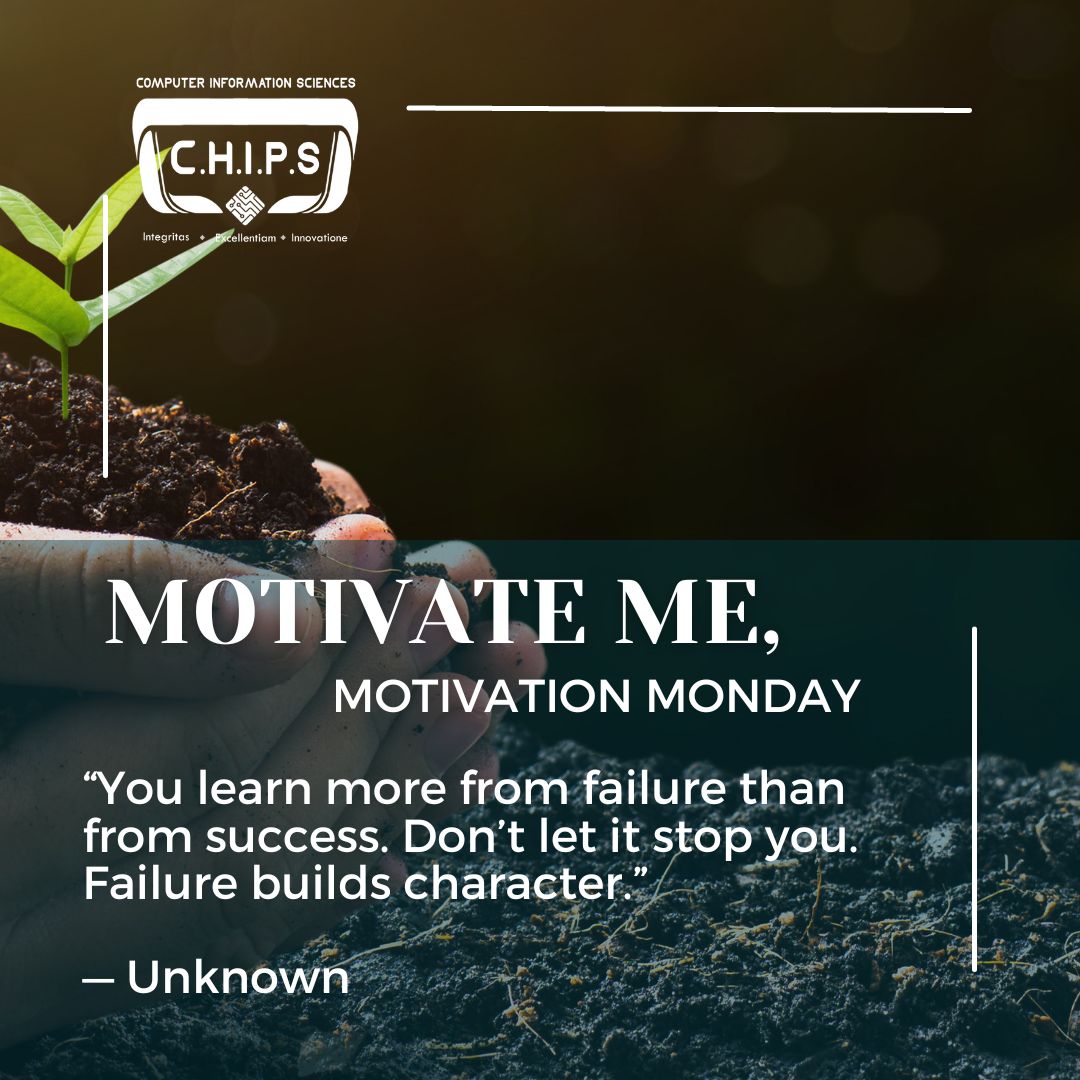 chipsatncu's tweet photo. Failure allows you to see your mistakes and learn how to correct them. Failure can teach you more than success, so never let failure keep you from pursuing your dreams. https://t.co/o85dY1czVc