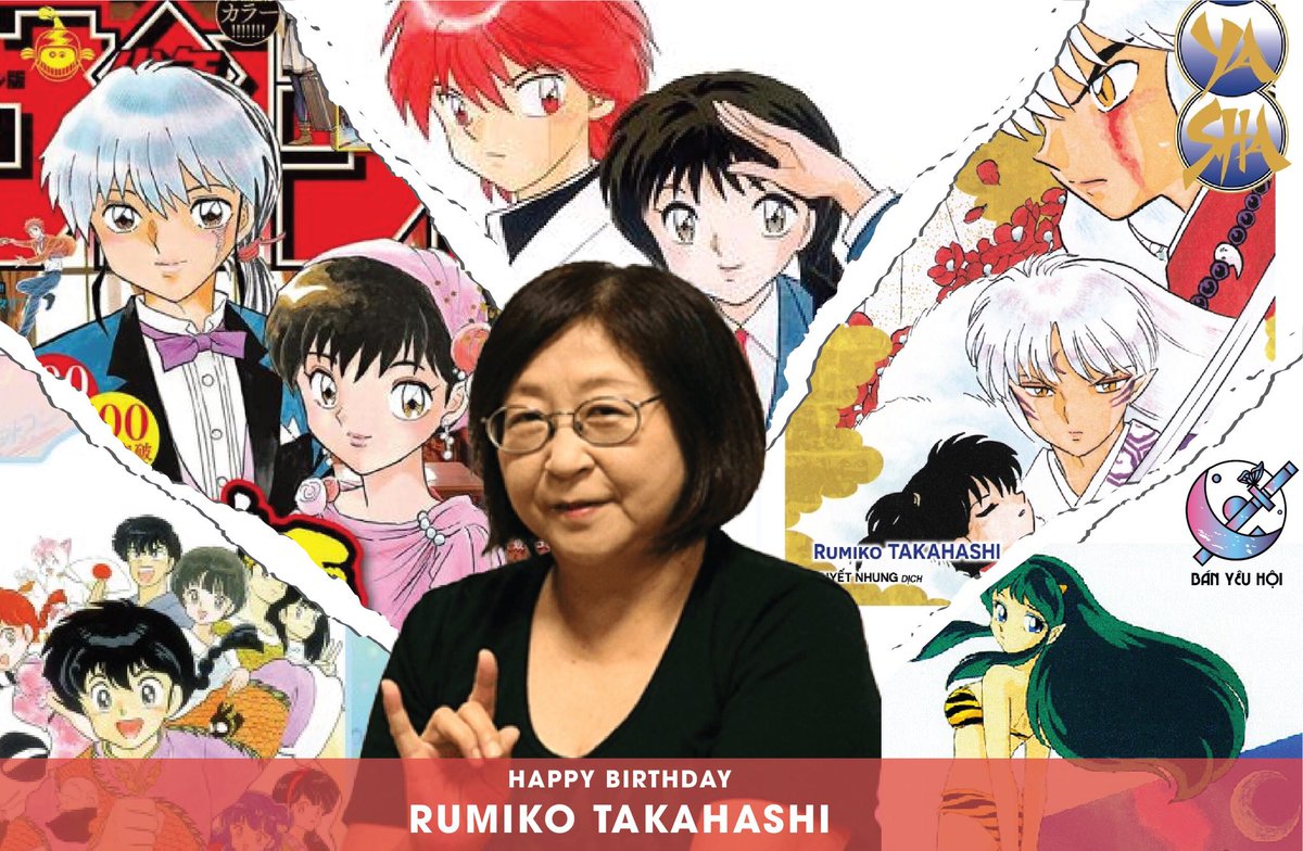 sessrintowsetsu's tweet photo. It's October 10th - Rumiko Takahashi's birthday! Thank you for your lifelong career of hard work and dedication, which brought us Inuyasha. Thank you for giving us SessRin and their beautiful family. We wish you all the best! @rumicworld1010 
#RumikoTakahashi https://t.co/7SFEP55pw2