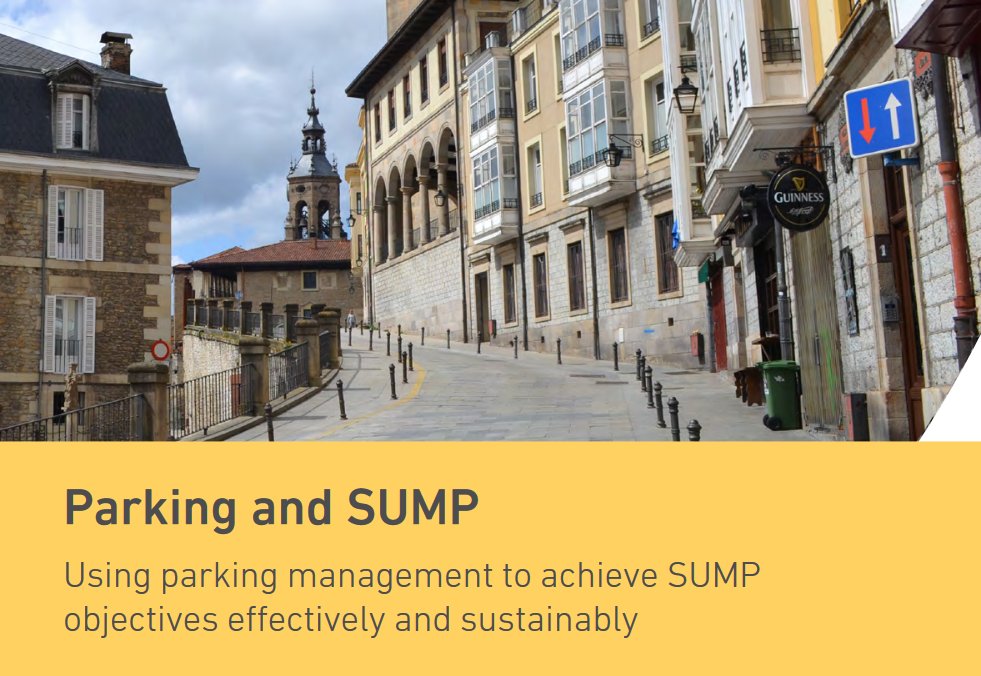 We are joyful to announce our 2nd brochure: the @EltisPortal #SUMP #Topic #Guide on parking management. This extensive document provides a great overview on the opportunities of parking management to achieve local SUMP goals📈🅿️🚗🚲park4sump.eu/news-events/ne…