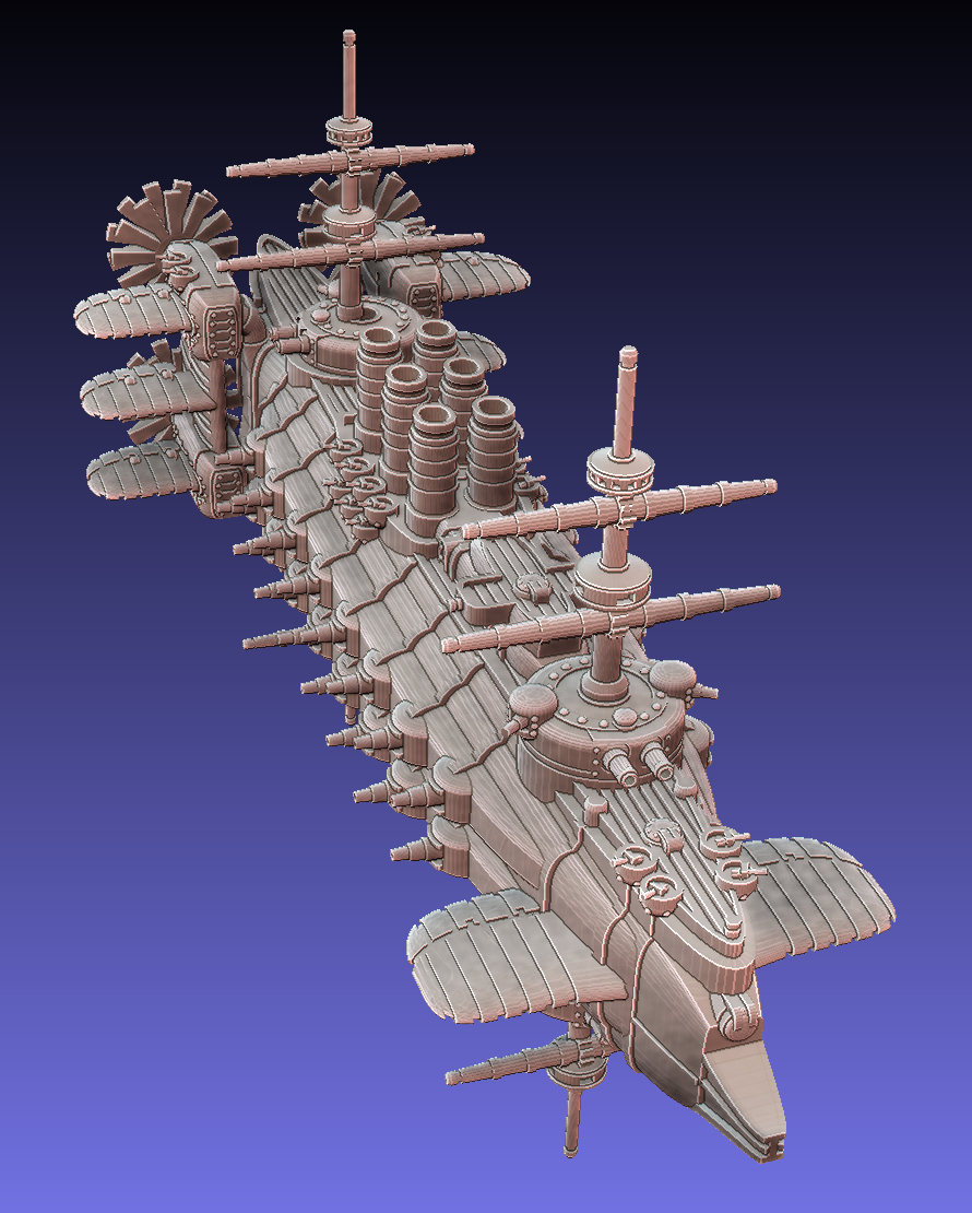 MiniatureMartin's tweet photo. Coming next in the Skyships range from Miniature Martin: The Al-Byon 1st Rate 'Magnificent'. Stay tuned! https://t.co/GakiQsTmvt