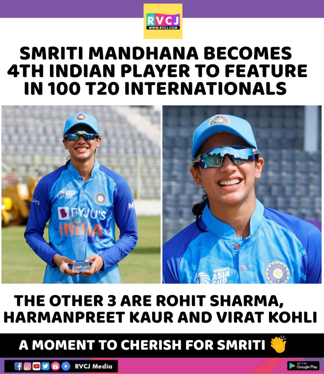 RVCJ_FB's tweet photo. Smriti Mandhana! https://t.co/Q5yeaiuLWH