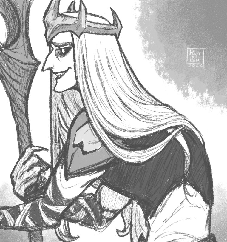 rinkitsu56's tweet photo. Sketched Niru in the corner. Love his design, go slouchy king! 😂
#afkarena #AFKアリーナ #afkarenafanart #afkniru #niru #sketch #inktober #inktober2022 https://t.co/t81eHwLt5C