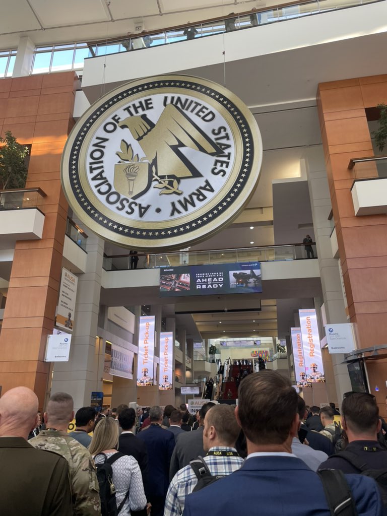 Here we go.  Team ISL Day 1 <a href="/AUSAorg/">Assn. of the US Army</a>  #ausa2022 <a href="/USArmy/">U.S. Army</a> .  #ISLBuiltToServeUSARMY