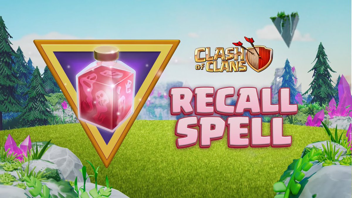 ClashChamps's tweet photo. A new Spell and lots of new Meta/ Strategies! How are you going to use the new Recall Spell in CWL/ESL attacks? Comment below if you have a destructive strategy with this new Spell!😉

Custom TH15 bases👉 https://t.co/8DT0M7CfGn

#ClashOfClans #RecallSpell https://t.co/GyabaN8Kde