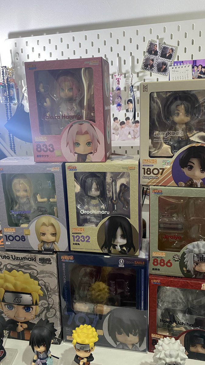 micannyy's tweet photo. Help RT🙏🏼 wts nendoroid ✨🤍
buat detail bisa di dm, take all free keppley lego sasuke dan itachi. bisa tanya2 dulu yah

barang:
-naruto BIB 505k
-sasuke BIB 505k
-tsunade MISB 905k
-Jiraiya BIB 905k
-sakura MISB 550k 
-orochimaru MISB 905k
-itachi BIB 805k 
-Jungkook MISB 605k https://t.co/2mAN87jKIL