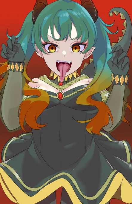 サラマンダー!#初音ミクイラスト 
