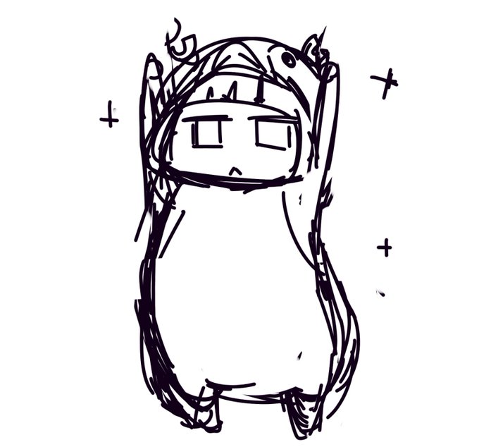 12: 勢いでラフ描く→勢いで線画を描く→勢いで色塗る 