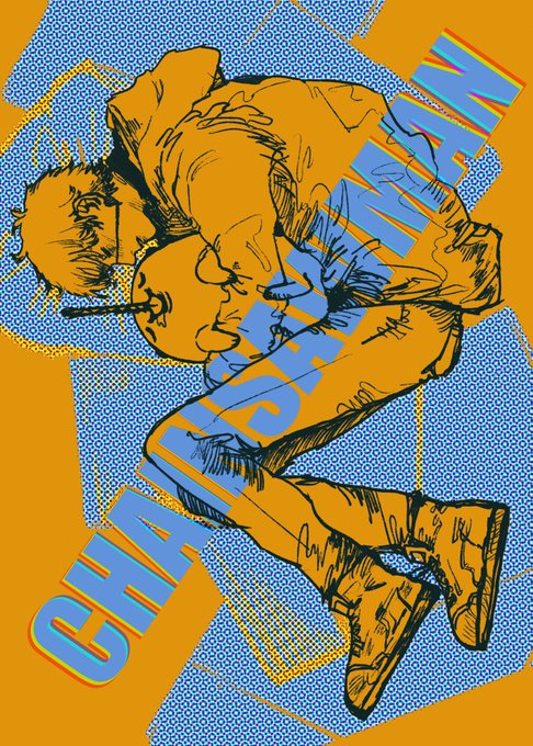 明日!!!!!!!#チェンソーマン #chainsawman #チェンソーマンファンアート #chainsawmanfanart 