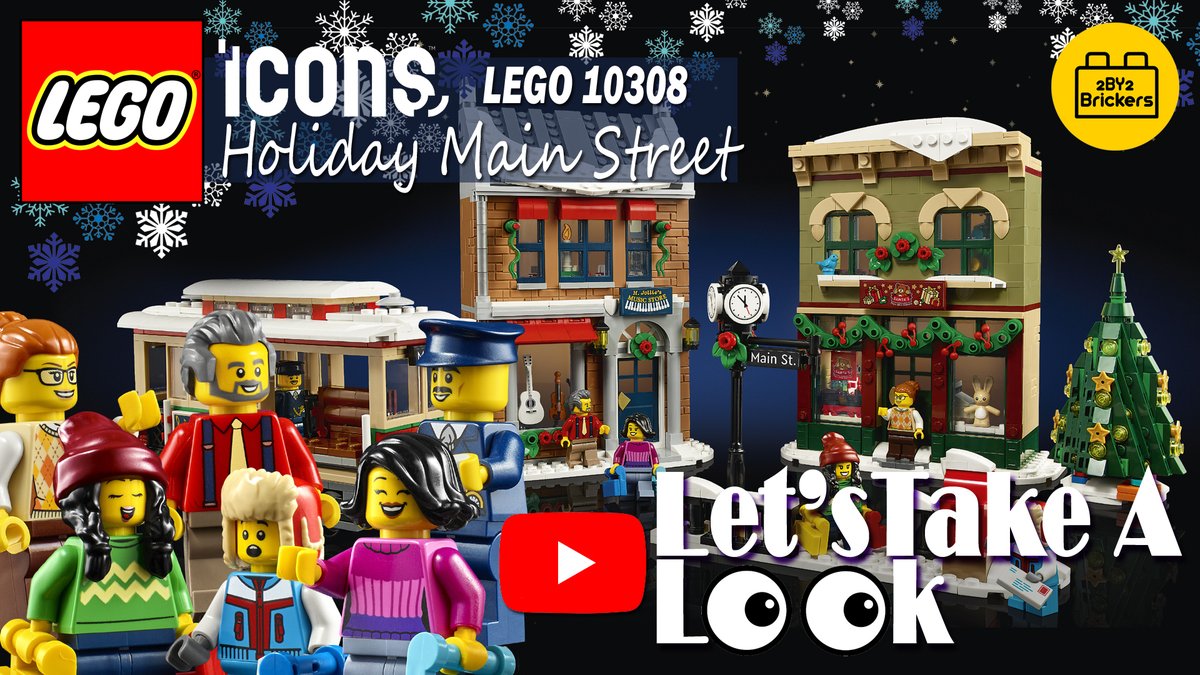 <a href="/2by2brickers/">2by2brickers</a> latest #Video LEGO Christmas High Street set 10308 Let’s take a look Review youtu.be/dX9U4yL_-ZE via <a href="/YouTube/">YouTube</a> <a href="/LEGO_Group/">LEGO</a> <a href="/Gamer123Lego/">GamerLego_123</a> <a href="/missbricksoffun/">MISS BRICKS</a> <a href="/oimotoika/">コイちゃん</a> <a href="/harvey_lego/">HarveyLegoWorld</a> <a href="/indegkerr/">Indeg Kerr</a> #LEGO #legoicons #legochristmas #lego2022 #lego10308