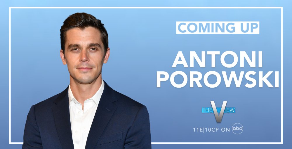 COMING UP: @antoni Porowski is bringing his new cooking competition show #EasyBakeBattle to @TheView!