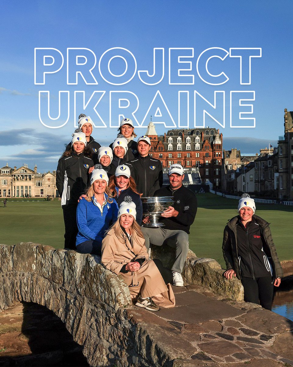A group of young Ukrainian golfers travelled to Scotland to participate in a unique high-performance golf camp ⛳️

Read how they spent their week, which included a trip to <a href="/thehomeofgolf/">St Andrews Links</a> during the <a href="/dunhilllinks/">Alfred Dunhill Links Championship</a> and a surprise meeting with Rory McIlroy 👉 bit.ly/ProjectUkraine…