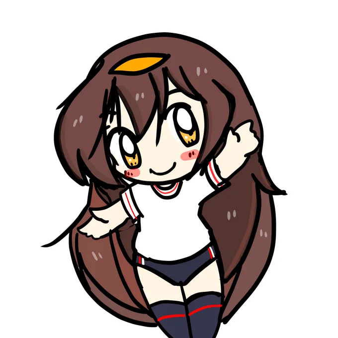#艦これ版深夜の真剣お絵描き60分一本勝負#艦これ版真剣お絵描き60分一本勝負_20221010白露さん 