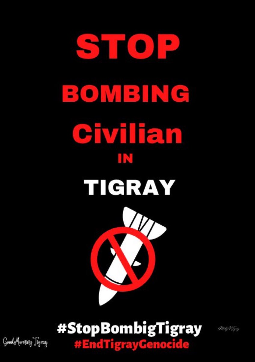 BreakingNews:

Abiy Ahmed has conducted drone attack in #Mekelle today. His targets are civilians as they are in different parts of #Tigray.
#mekelleunderattack 
#TigrayUnderAttack
#StopBombingCiviliansInTigray 
@POTUS @SecBlinken @EU_Commission @EUCouncil @Europarl_EN @hrw @AP