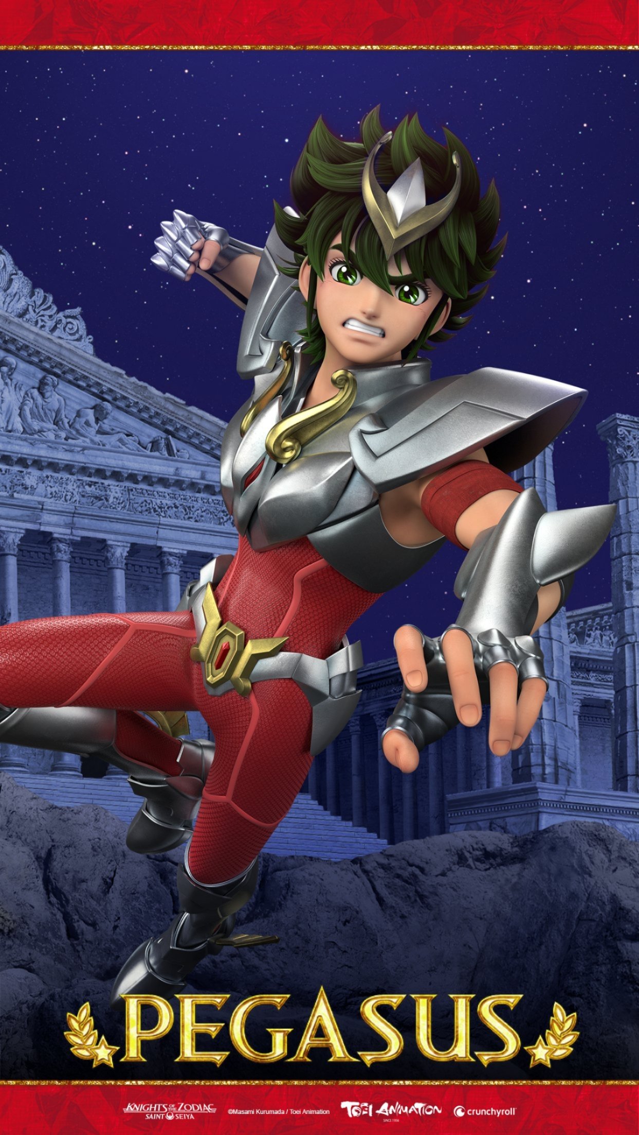 Pegasus Kouga, Saint Seiya Omega and Fairy Tail Wikia