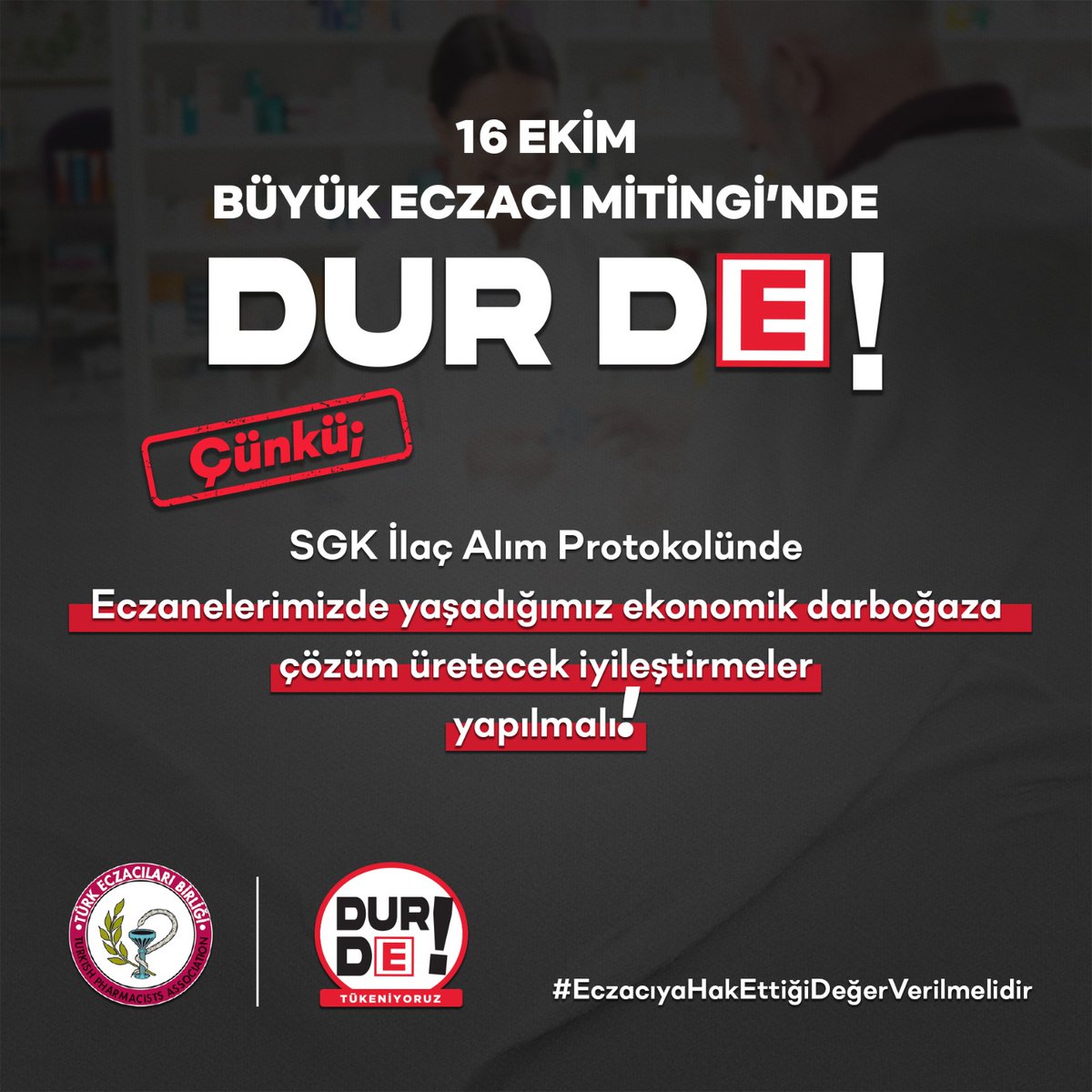 eczmkdds's tweet image. #EczacıyaHakEttiğiDeğerVerilmelidir