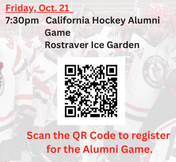 Have you registered for the alumni game yet?